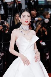 Zhou Ye Premiere Gown Cannes Nouvelle Vague