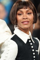 Zoe Saldana Masters Met Gala 2025 Theme in Thom Browne