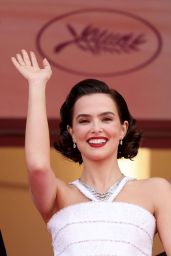 Zoey Deutch in Chanel at Cannes Nouvelle Vague Premiere