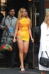 Addison Rae Departs Bowery Hotel New York City June 2025