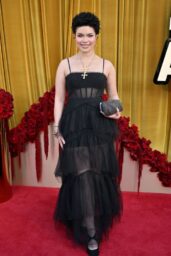 Aiyana-Lee Unleashes Gothic Romance at Hollywood Unlocked Impact Awards 2025