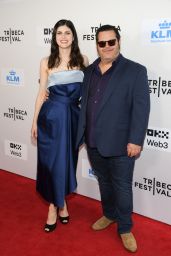 Alexandra Daddario Tribeca Film Festival 2025 Carolina Herrera Dress