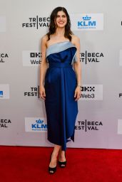 Alexandra Daddario Tribeca Film Festival 2025 Carolina Herrera Dress