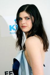 Alexandra Daddario Tribeca Film Festival 2025 Carolina Herrera Dress