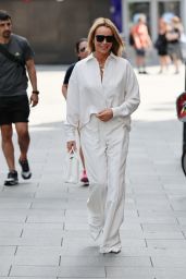 Amanda Holden Commands London Streets in Pristine White