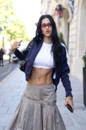 Amelia Hamlin Delivers Architectural Edge in Paris