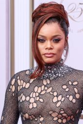 Andra Day Unveils Goth-Glamour at BET Awards