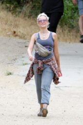 Anna Camp Braves LA Trails in Casual Hiking Gear