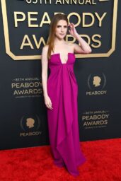 Anna Kendrick Wears Magenta Gown at Peabody Awards 2025