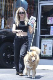 Annabelle Wallis's Grooming Day in LA with Her Canine Companion