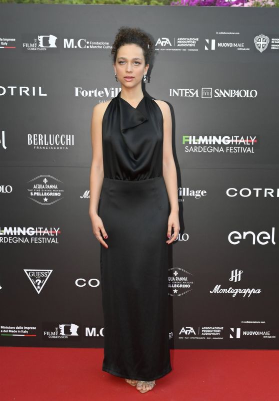 Antonia Fotaras - Filming Italy 2025 Red Carpet