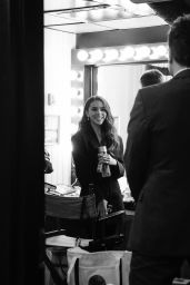 Antonia Gentry Debuts Sleek Suiting on Fallon