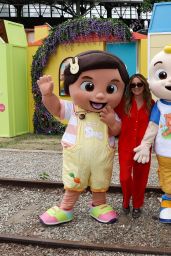 Ashley Tisdale Brings Vibrant Style to CoComelon "Gotta Go Zone" Party