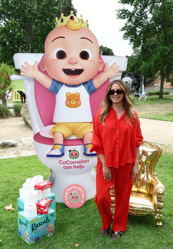 Ashley Tisdale Brings Vibrant Style to CoComelon "Gotta Go Zone" Party Ashley Tisdale Brings Vibrant Style to CoComelon "Gotta Go Zone" Party