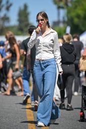 Barbara Palvin’s Casual Chic at LA Farmers Market