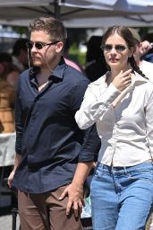 Barbara Palvin’s Casual Chic at LA Farmers Market