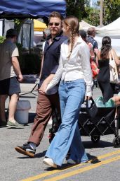 Barbara Palvin’s Casual Chic at LA Farmers Market