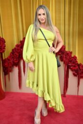 Becca Brazil Debuts Lime Green Asymmetry at Hollywood Unlocked