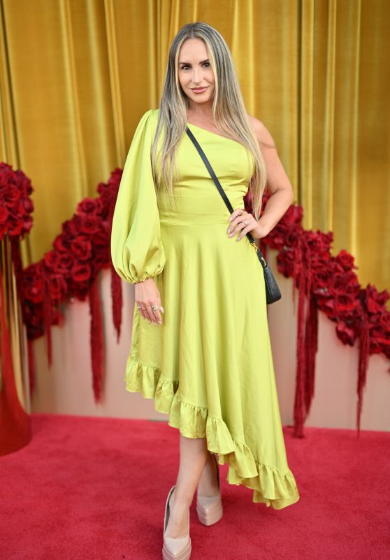Becca Brazil Debuts Lime Green Asymmetry at Hollywood Unlocked
