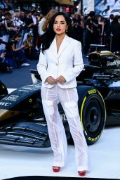 Becky G Debuts Sheer Elegance at "F1: The Movie" European Premiere