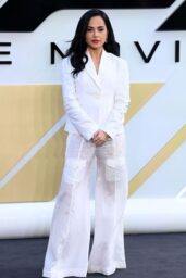 Becky G Debuts Sheer Elegance at "F1: The Movie" European Premiere