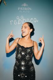 Becky G Sparkles at Patron Tequila "Rebbeca" Afterparty