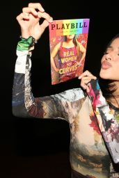 Becky G Supports "Real Women Have Curves" on Broadway