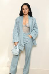 Becky G Unveils Powder Blue Power at Amiri SS26 Show