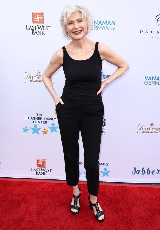 Beth Broderick Supports Ed Asner Poker Night