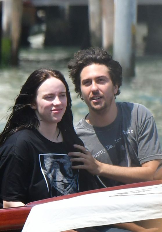 Billie Eilish and Nat Wolff Cruise Venice Canals