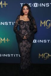 Birva Pandya Commands Noir at 'The Institute' Premiere