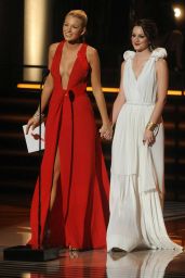 Blake Lively Embraces Red at 2009 Emmys