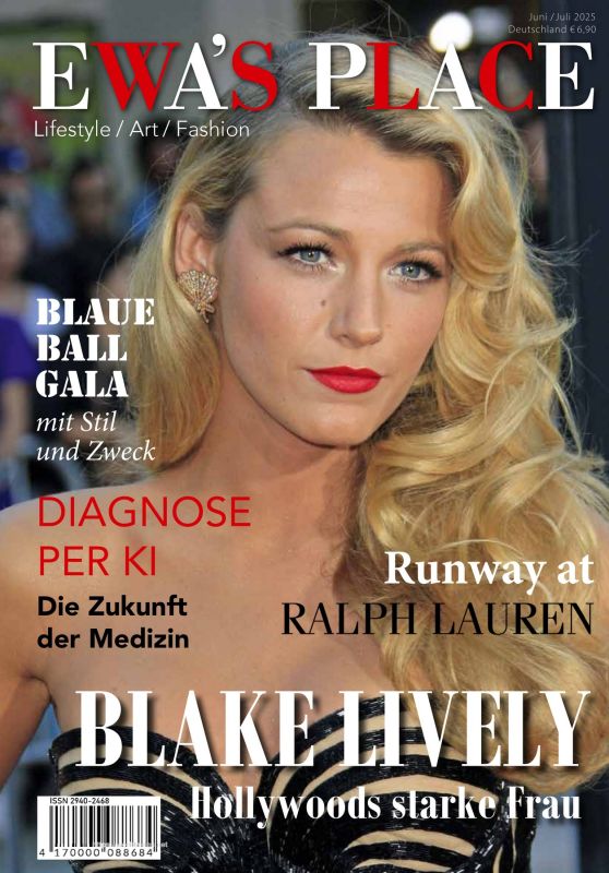 Blake Lively Graces Ewas Place Magazine Cover