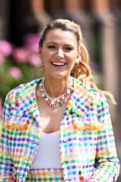 Blake Lively Unveils Rainbow Chic in NYC June 2025