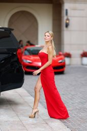 Brooks Nader Radiates Glamour at LA Wedding