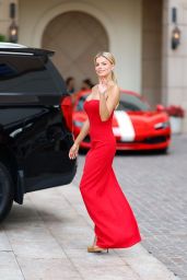 Brooks Nader Radiates Glamour at LA Wedding