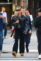 Brooks Nader Rocks NYC Street Style June 2025