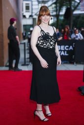 Bryce Dallas Howard Commands Tribeca in Black Lace
