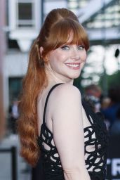 Bryce Dallas Howard Commands Tribeca in Black Lace