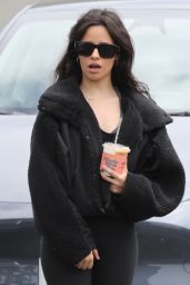 Camila Cabello Rocks Sporty Look on Los Angeles Coffee Run