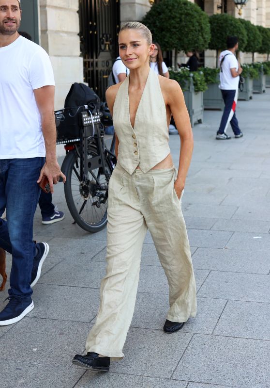 Caroline Daur Unveils Vest Suiting in Paris