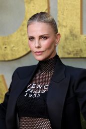 Charlize Theron Debuts Edgy Power Suit at The Old Guard 2 Premiere in LA