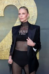 Charlize Theron Debuts Edgy Power Suit at The Old Guard 2 Premiere in LA