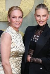 Charlize Theron Debuts Edgy Power Suit at The Old Guard 2 Premiere in LA