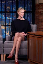 Charlize Theron Electrifies Seth Meyers in Chloé