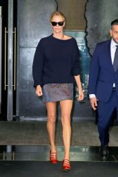 Charlize Theron Electrifies Seth Meyers in Chloé