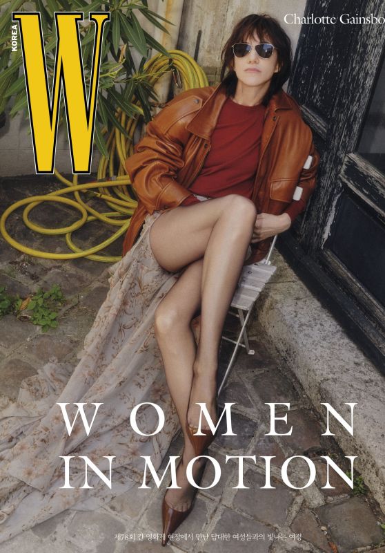Charlotte Gainsbourg Embodies Parisian Chic for W Magazine Korea June 2025