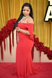 Chrisean Unleashes Fiery Glamour at Hollywood Unlocked Impact Awards 2025