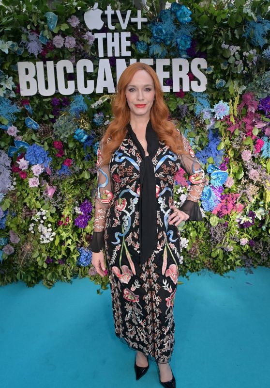 Christina Hendricks Attends "The Buccaneers" Season Two Fete