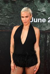 CJ Perry Unveils Feathered Flair at "Ironheart" Launch